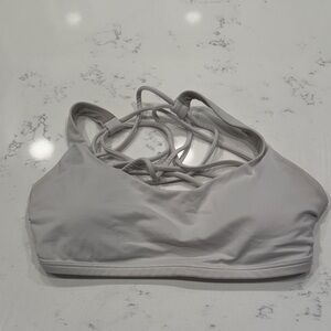 Lululemon Athletica Light Gray Sports Bra